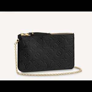 Louis Vuitton - Double Zip Pochette - Black